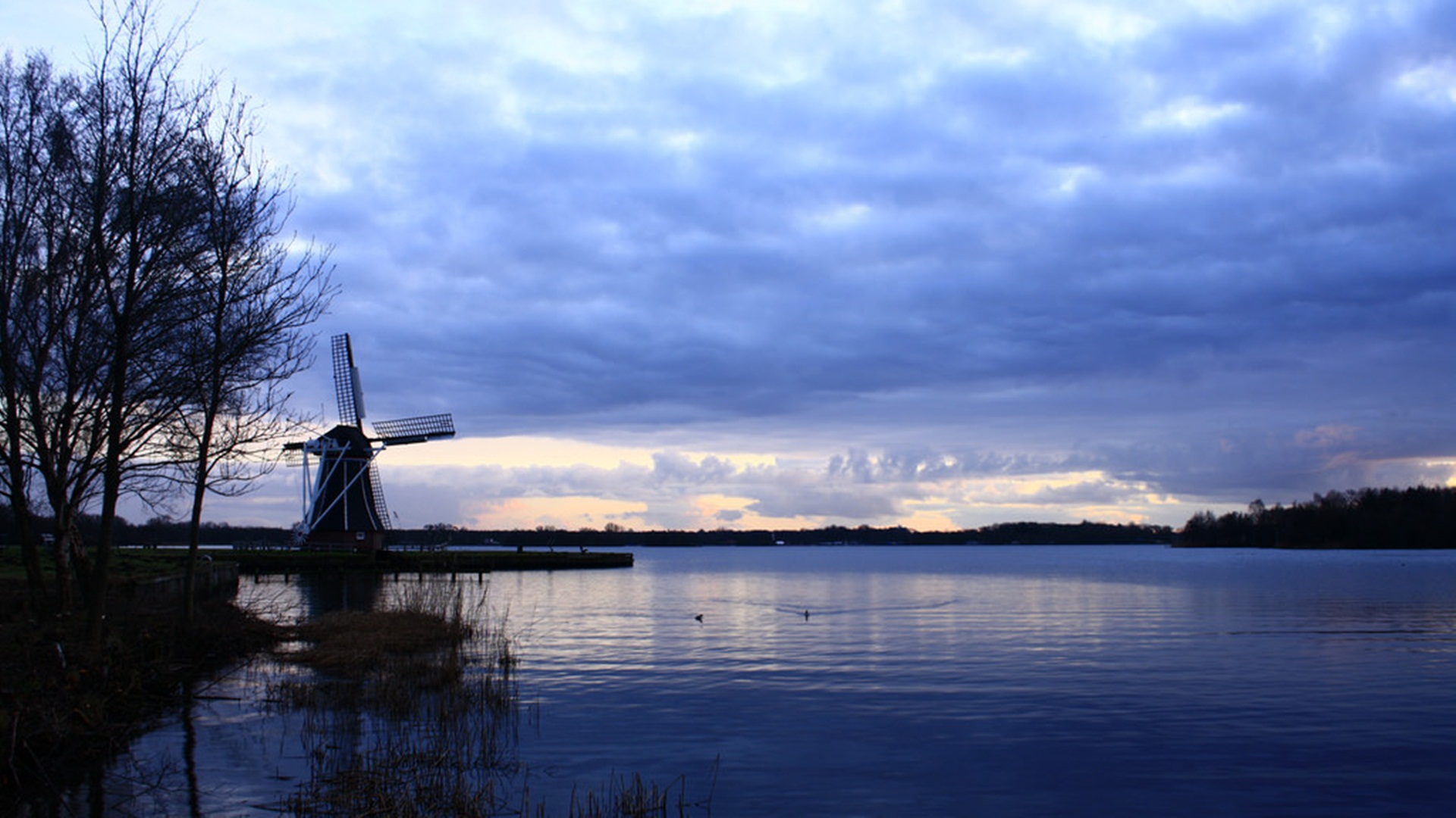 Paterswoldse Meer Lake Groningen Netherlands Wallpaper 27350
