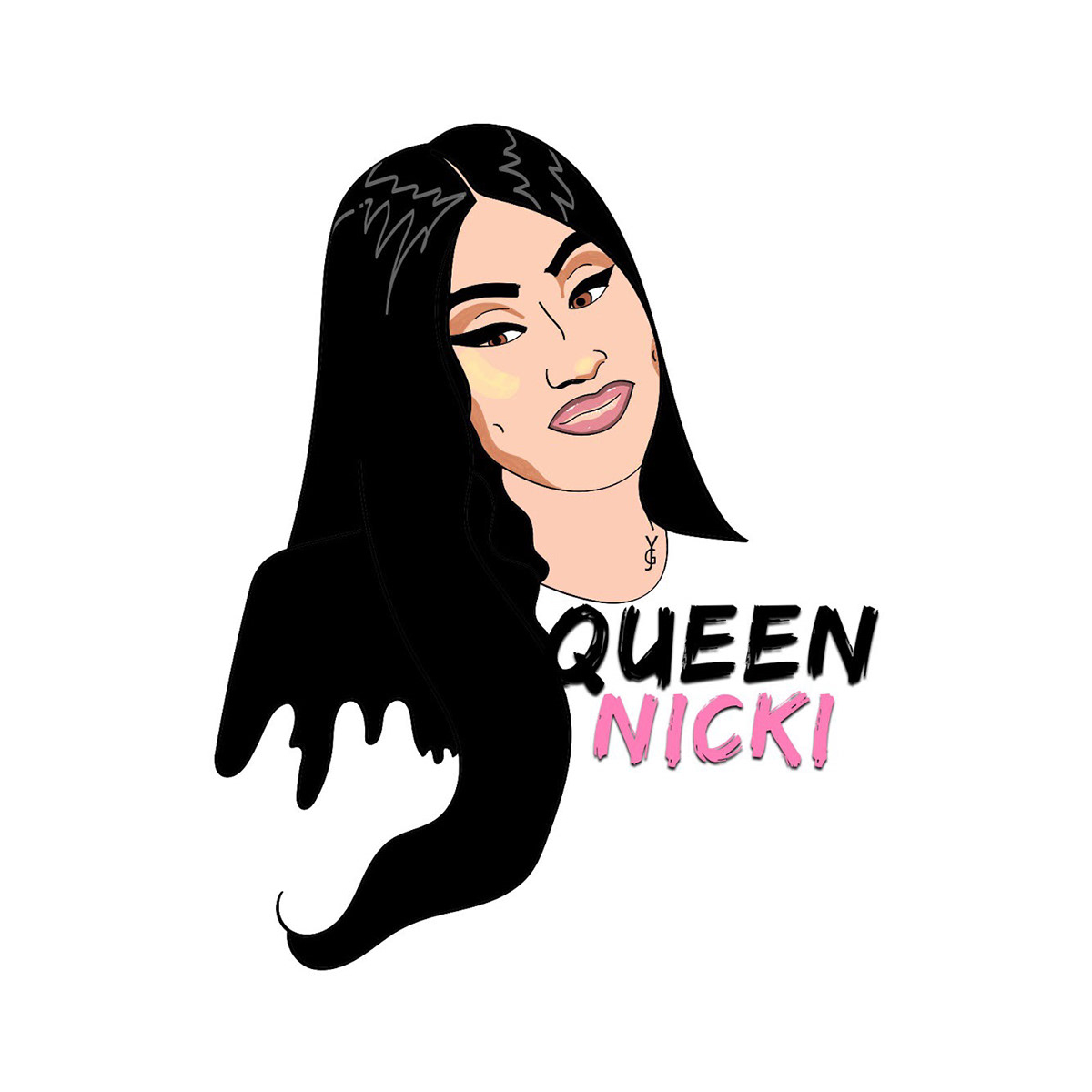 Nicki Minaj Cartoon Head