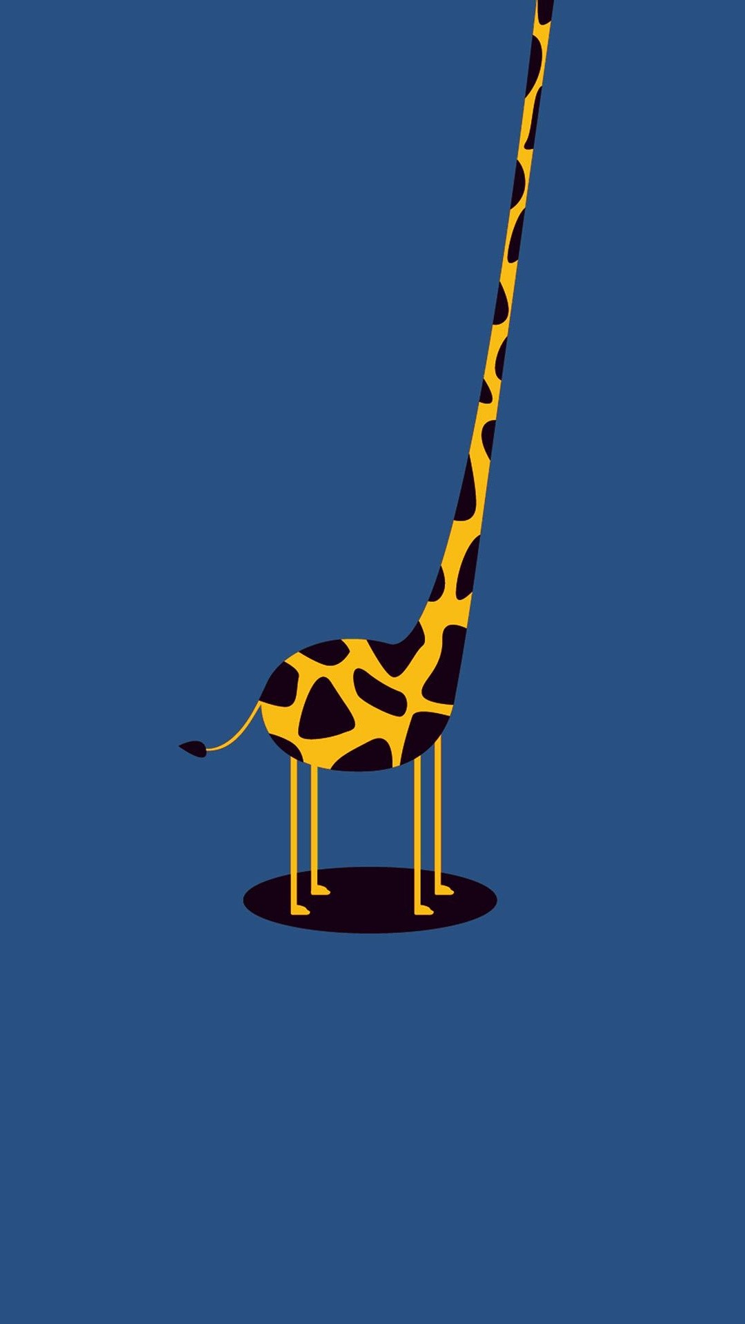 cartoon wallpaper iphone, giraffe, giraffidae, illustration, wildlife, clip art