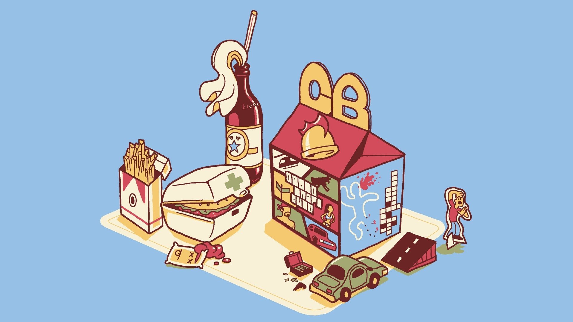 Wallpaper by Happy Meal, Grand Theft Auto, GTA