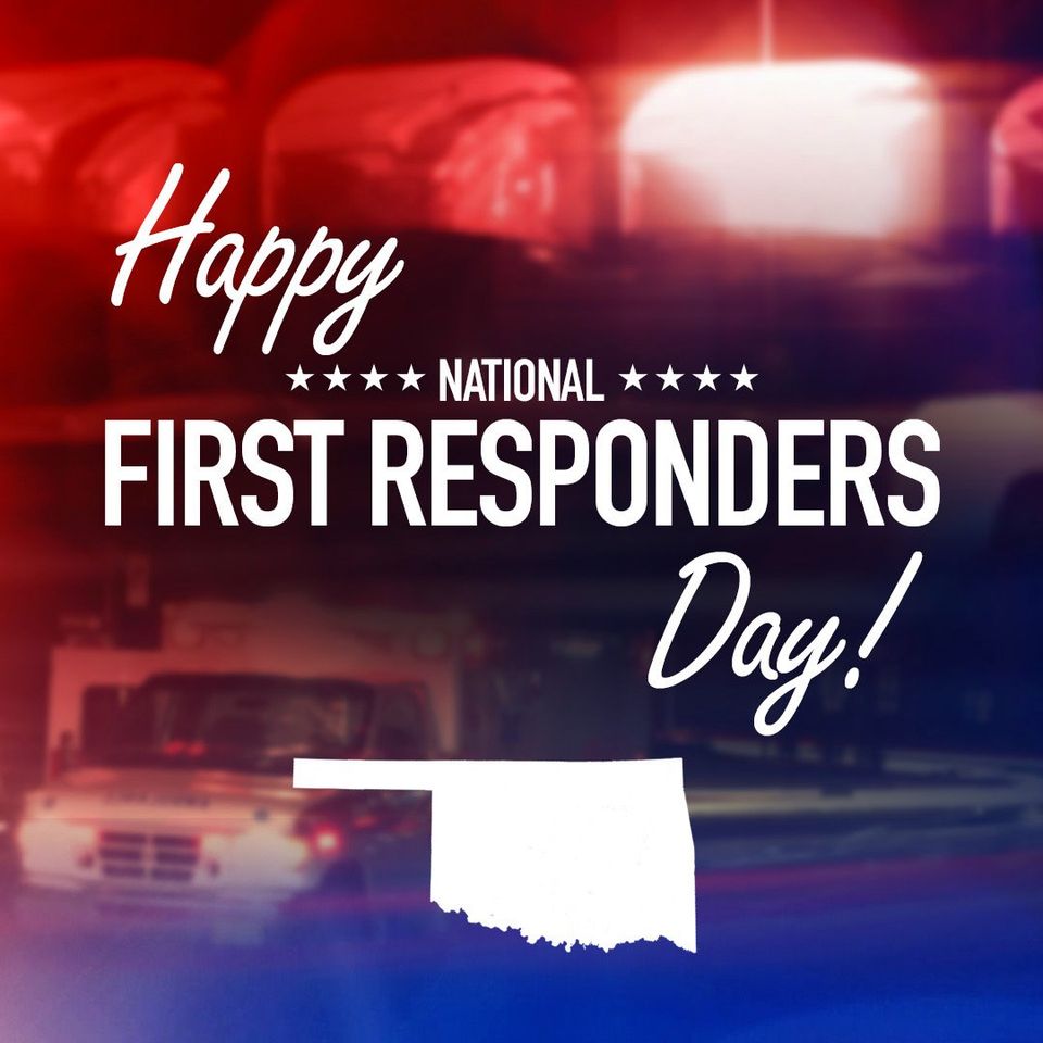 National First Responders Day Wishes Image