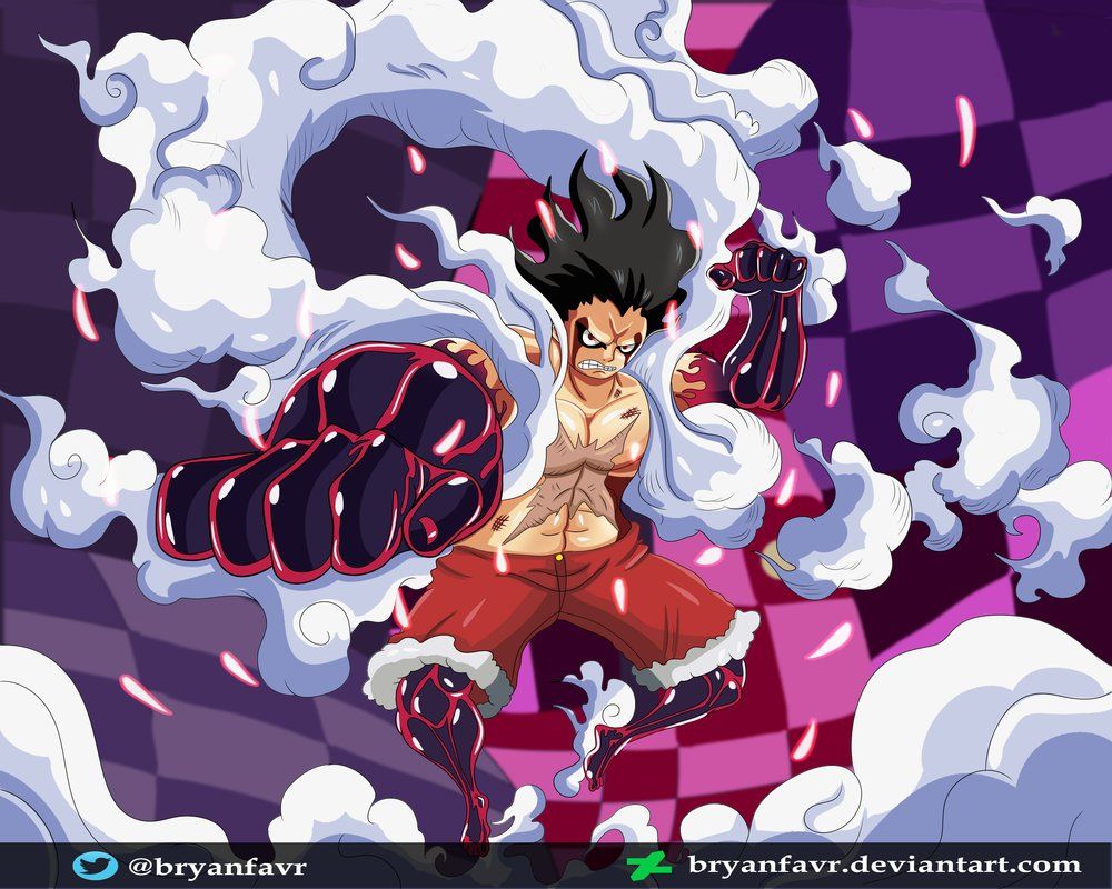 Gear 4 SNAKEMAN (One Piece Ch. 895). Luffy gear 4, Monkey d. luffy wallpaper, Monkey d luffy