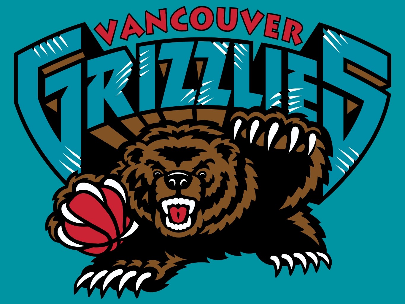 NBA, Basketball, Vancouver Grizzlies, Vancouver, Sports, Grizzly Bear Wallpaper HD / Desktop and Mobile Background