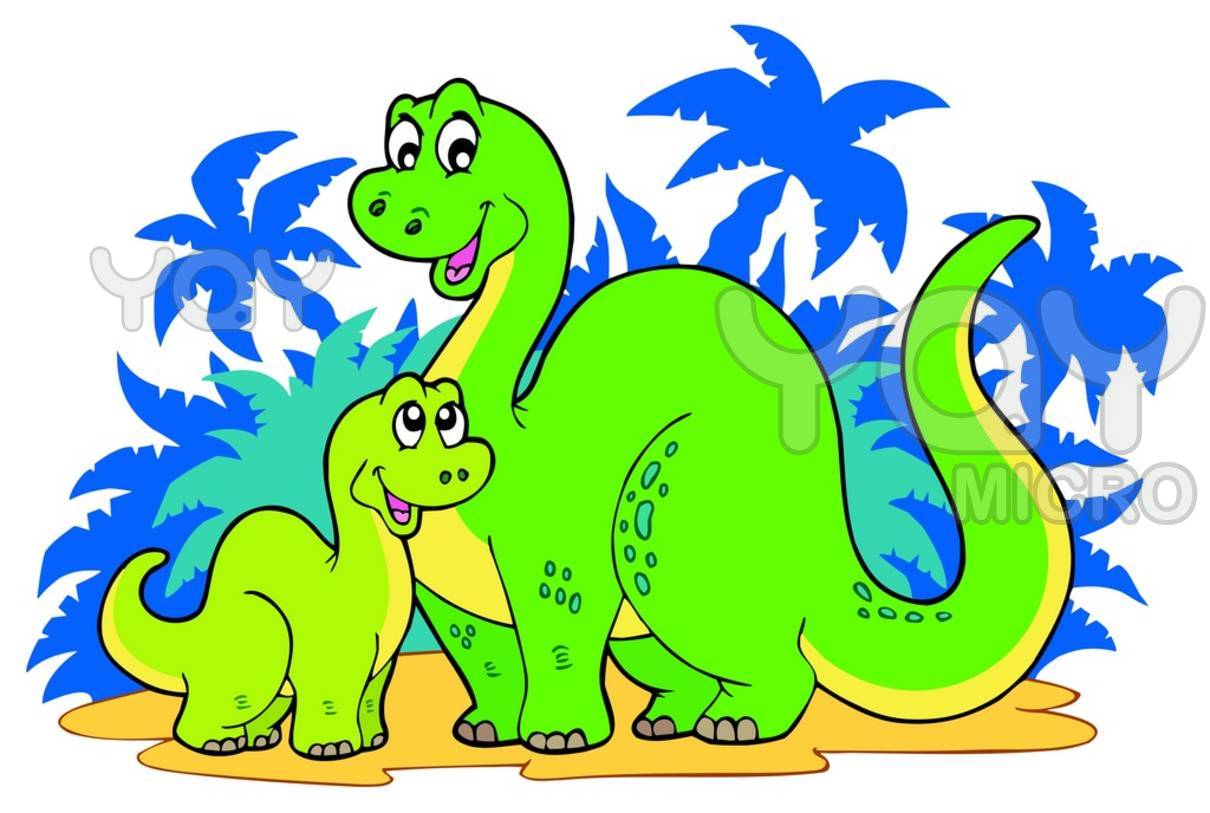cartoon dinosaur