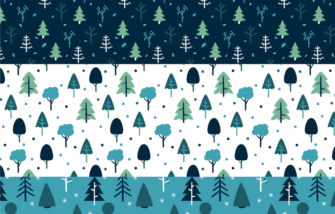 Wallpaper winter, trees, tree, Winter, pattern, collection image for desktop, section текстуры