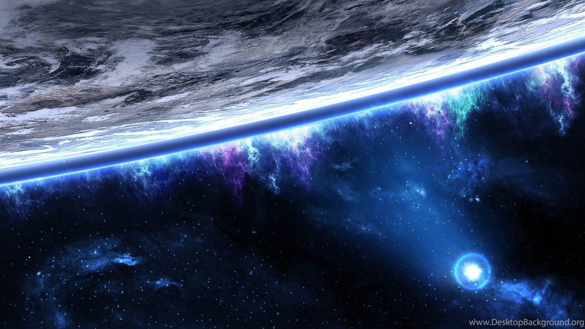 The magnetic field of the earth 1080p space desktop wallpaper Desktop Background