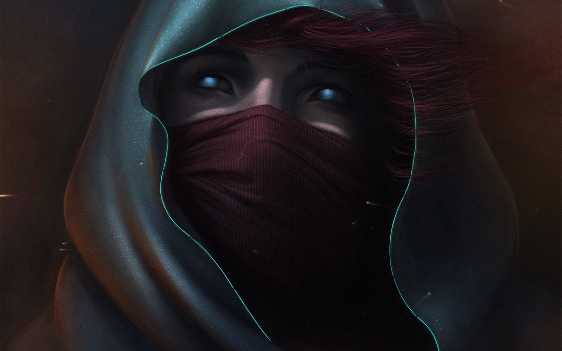 fantasy, Games, Video games, People, Mask, Eyes, Face, Dark, Spooky, Creepy, Demon Wallpaper HD / Desktop and Mobile Background