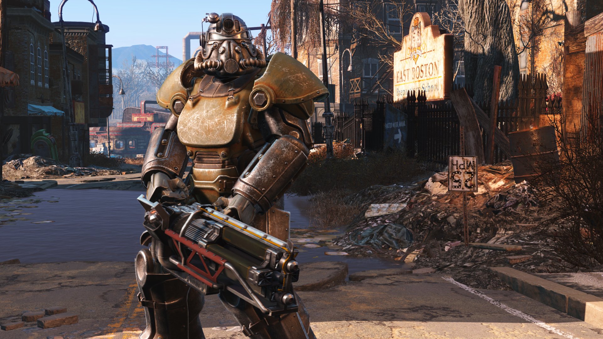Power Armor (Fallout) HD Wallpaper
