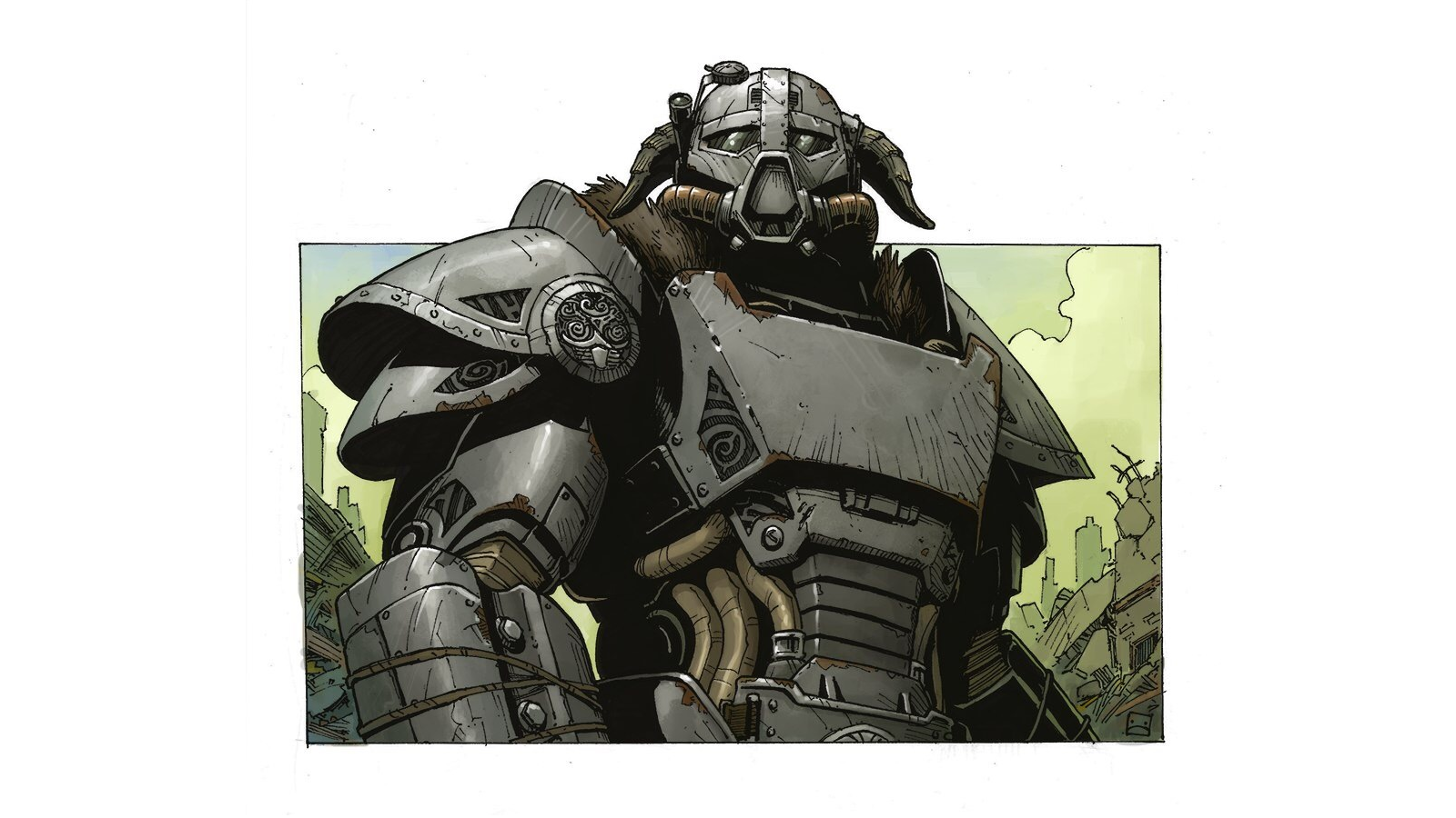 Fallout 4 Skyrim Power Armor HD Wallpaper