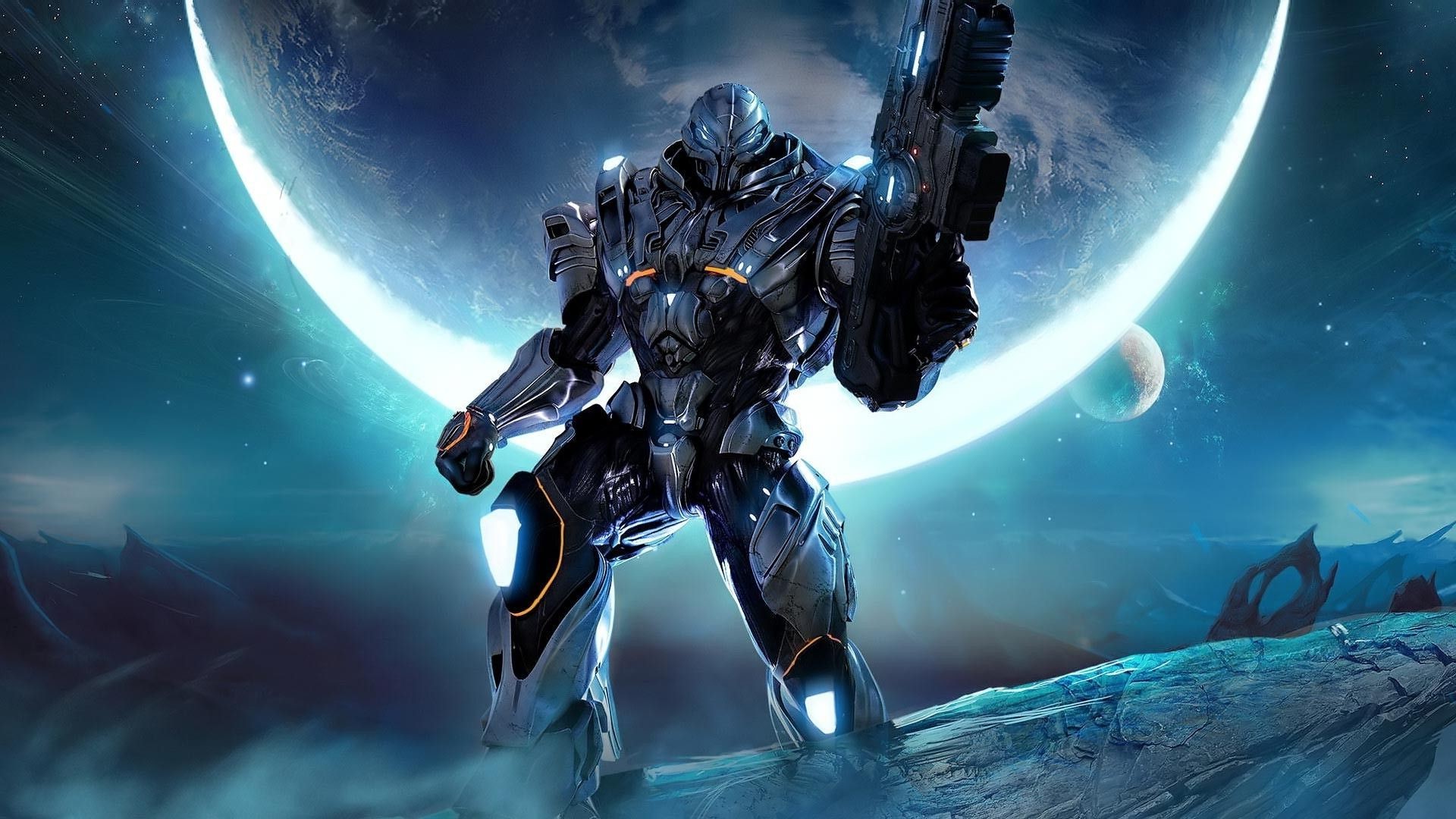 Section 8, Prejudice, Video Games, Power Armor, Space Wallpaper HD / Desktop and Mobile Background