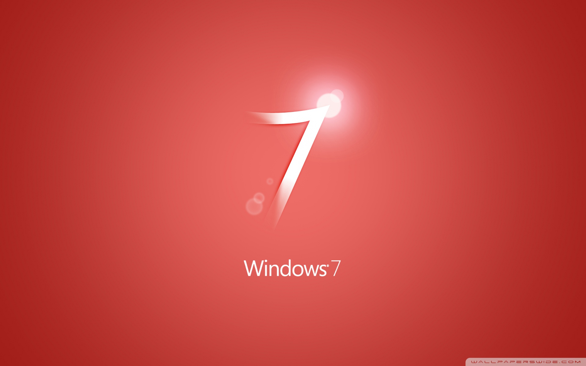 Windows 7 Red Ultra HD Desktop Background Wallpaper for 4K UHD TV, Widescreen & UltraWide Desktop & Laptop