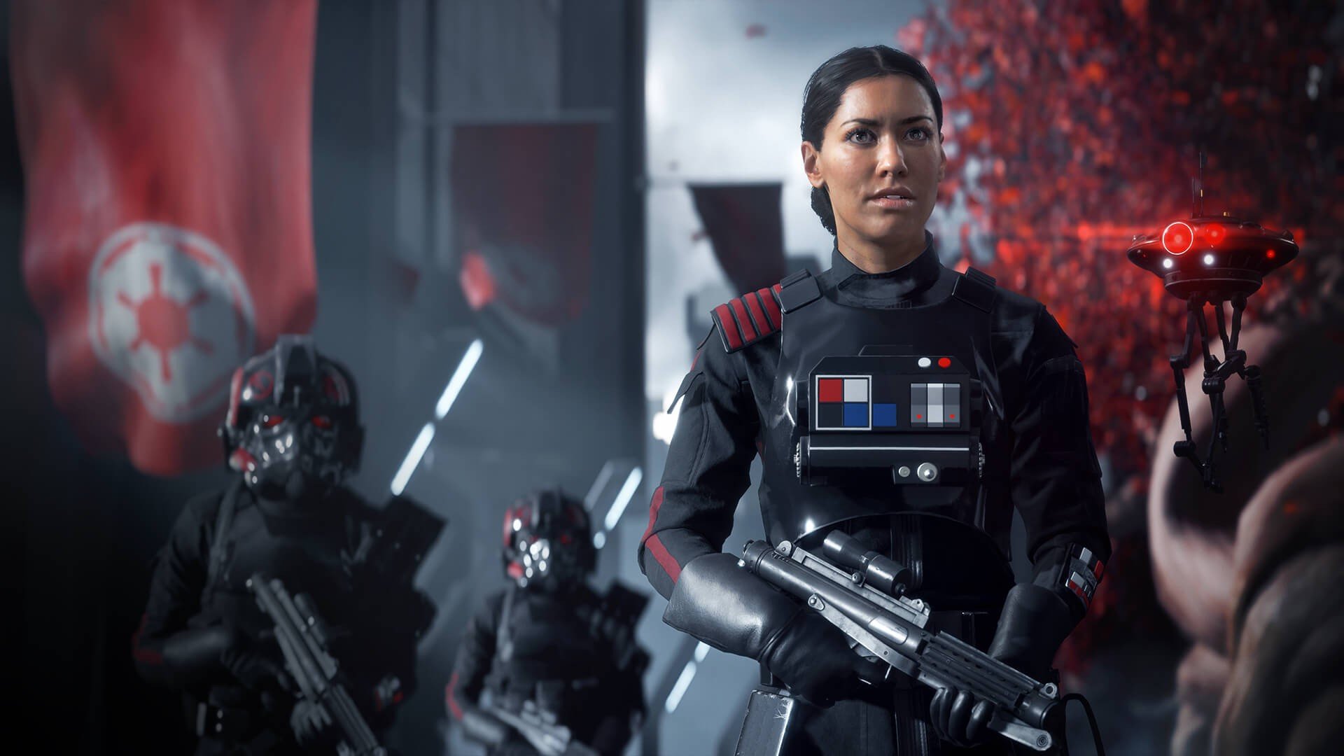 Inferno Squad Trooper, Iden Versio, Star Wars Battlefront II, Inferno Squad, Video games, Star Wars: Battlefront Wallpaper HD / Desktop and Mobile Background