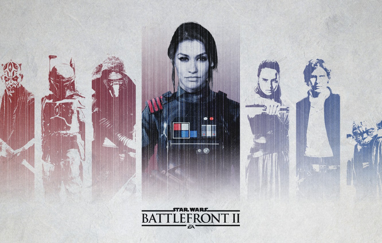 Wallpaper Star Wars, Darth Maul, Star Wars, Yoda, Electronic Arts, DICE, Han Solo, Boba Fett, Kylo Ren, EA DICE, Rey, Star Wars: Battlefront II, Star Wars: Battlefront II, Battlefront II, Iden