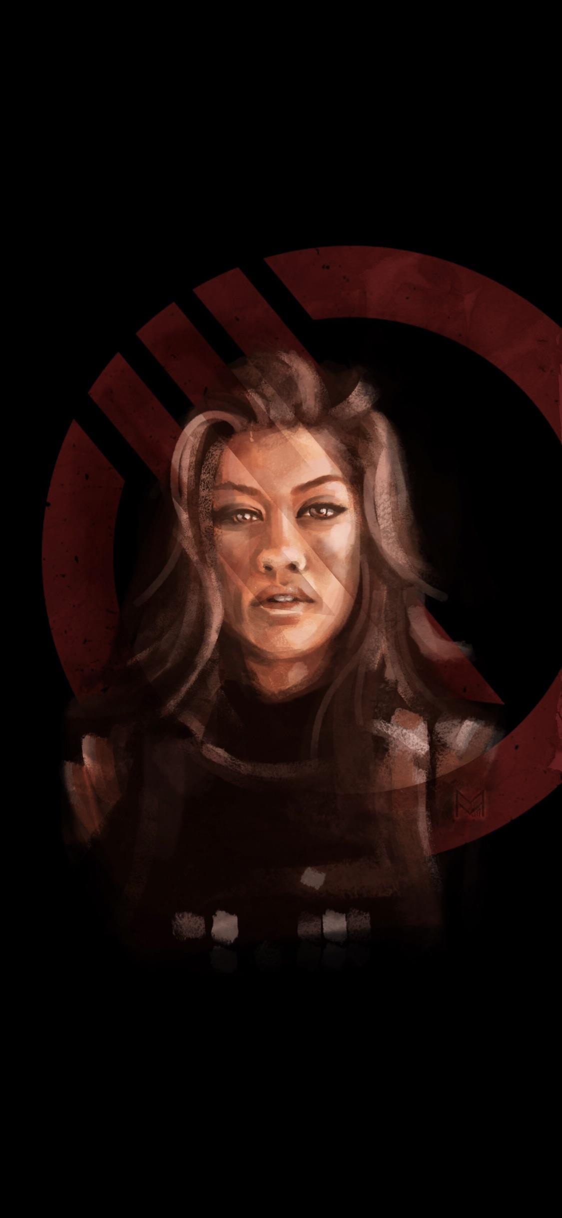 I made a wallpaper for my iPhone OLED display. I thought I'd share!