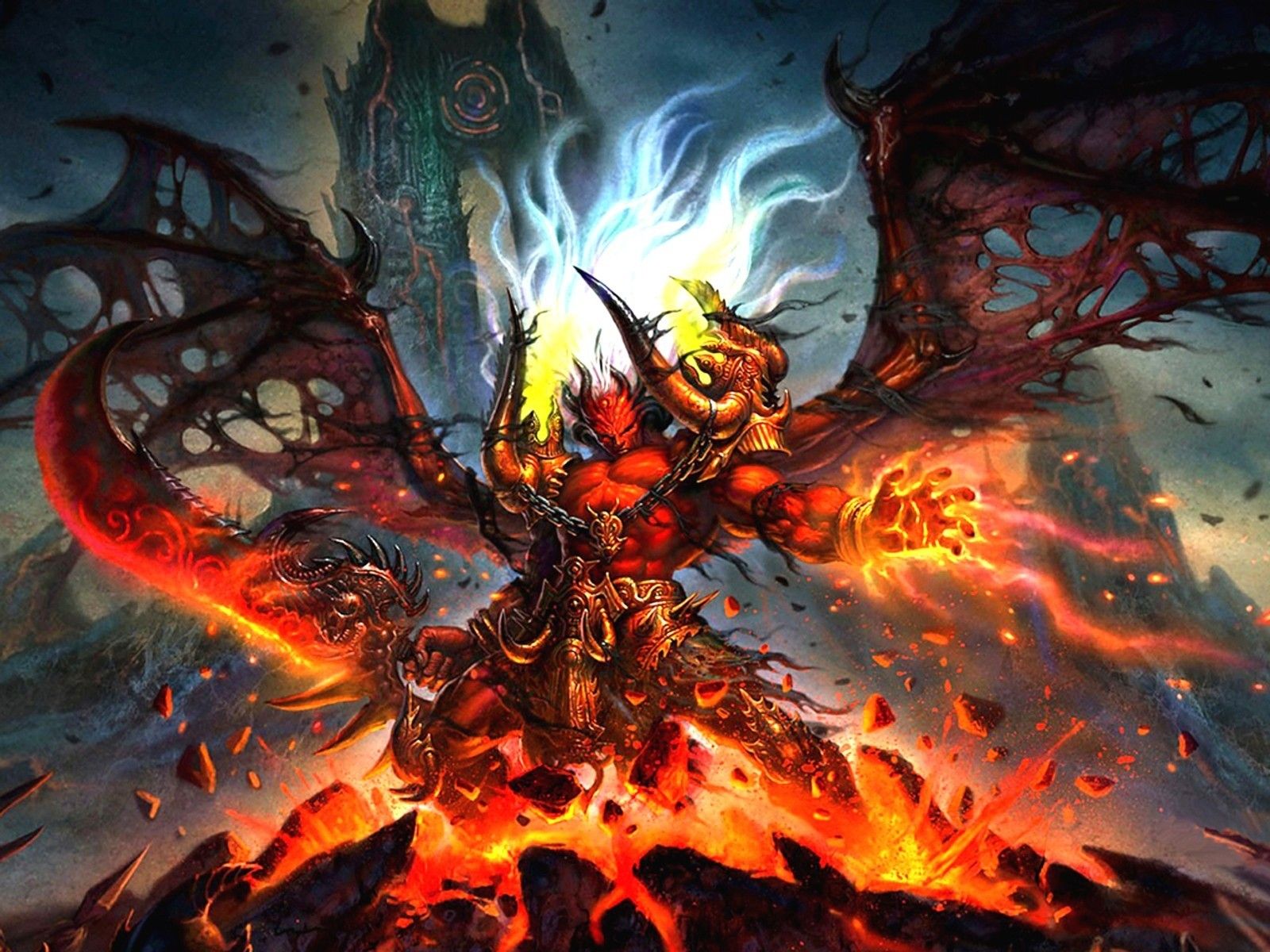 Video games fire God of War artwork wallpaperx1200. War artwork, Warcraft art, Dark fantasy