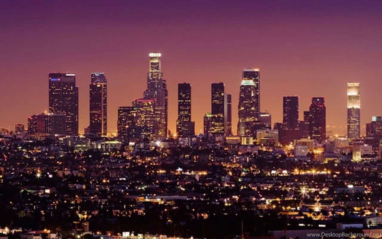 Gallery For Downtown Los Angeles Skyline Wallpaper Desktop Background