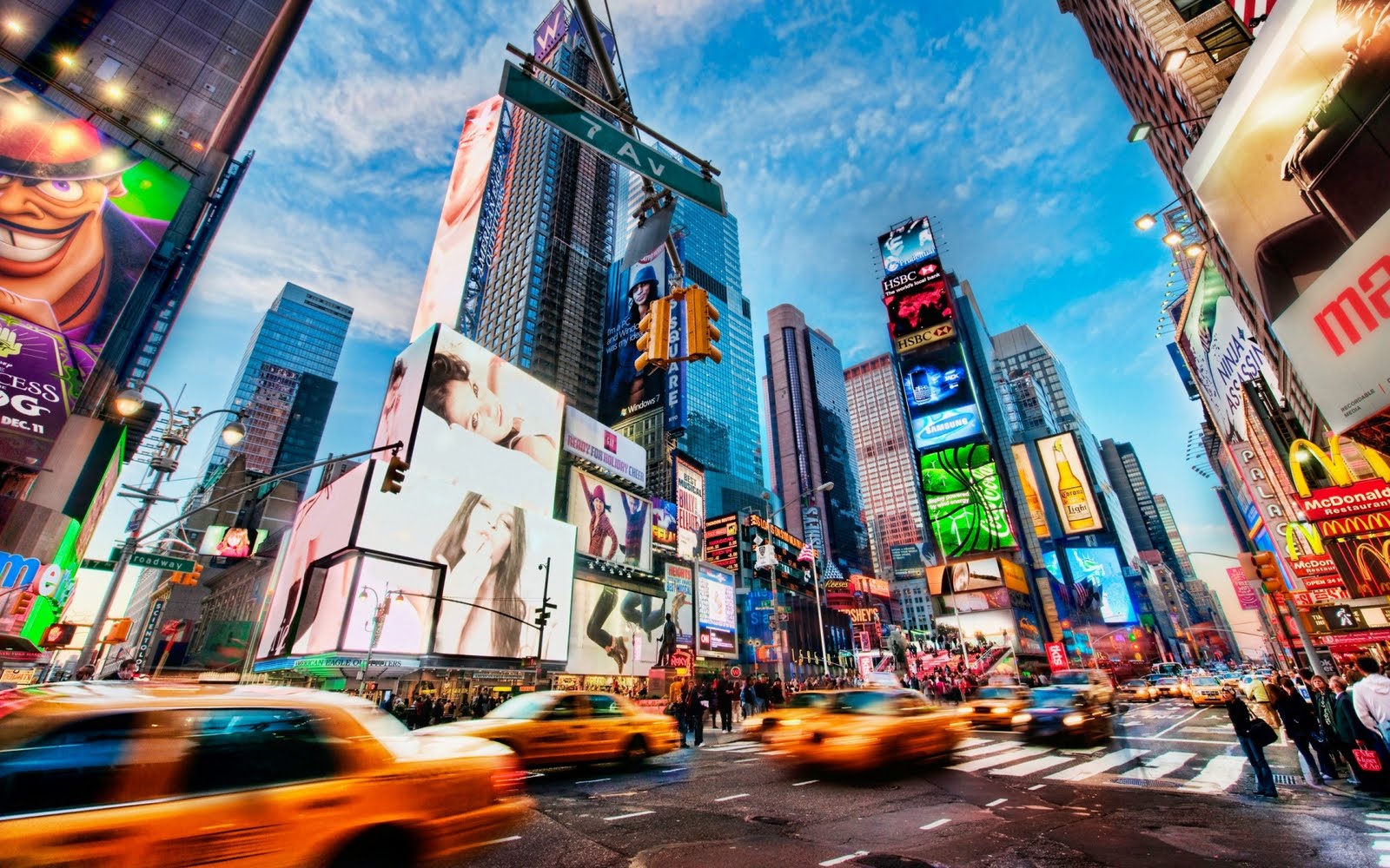 hd wallon: New York Times Square HD Wallpaper
