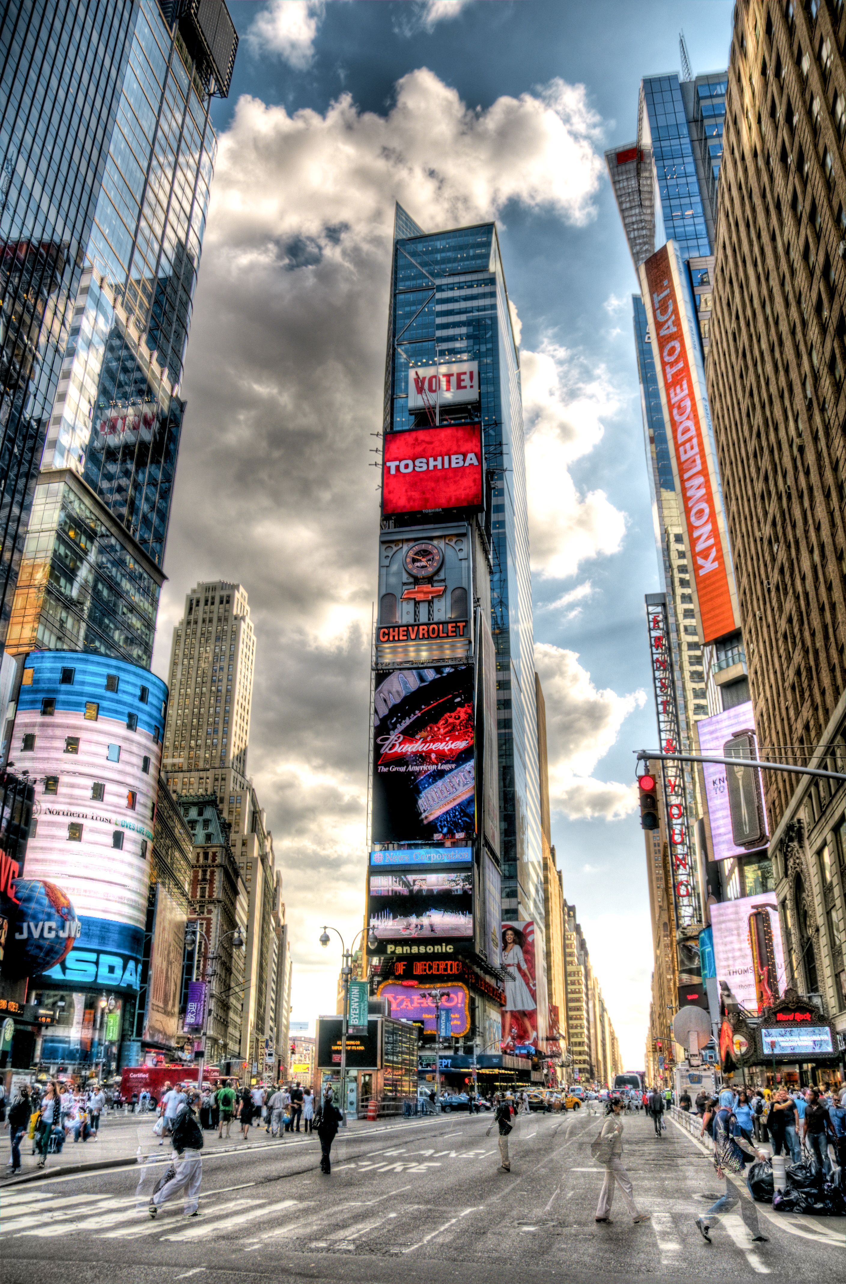 New York Times Square Wallpaper iPhone HD Wallpaper