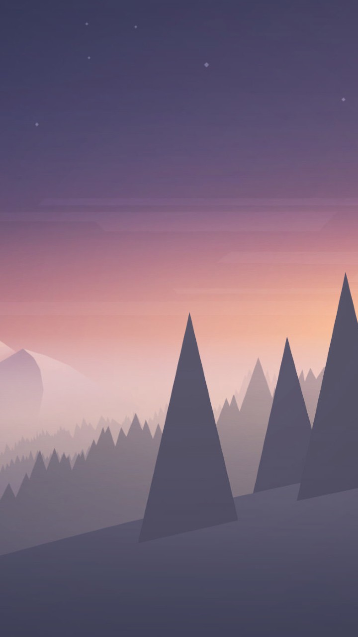 Vector Nature Minimalist Android HD Wallpaper Download