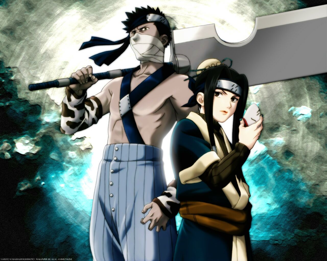 Zabuza & Haku. Anime naruto, Anime, Naruto wallpaper