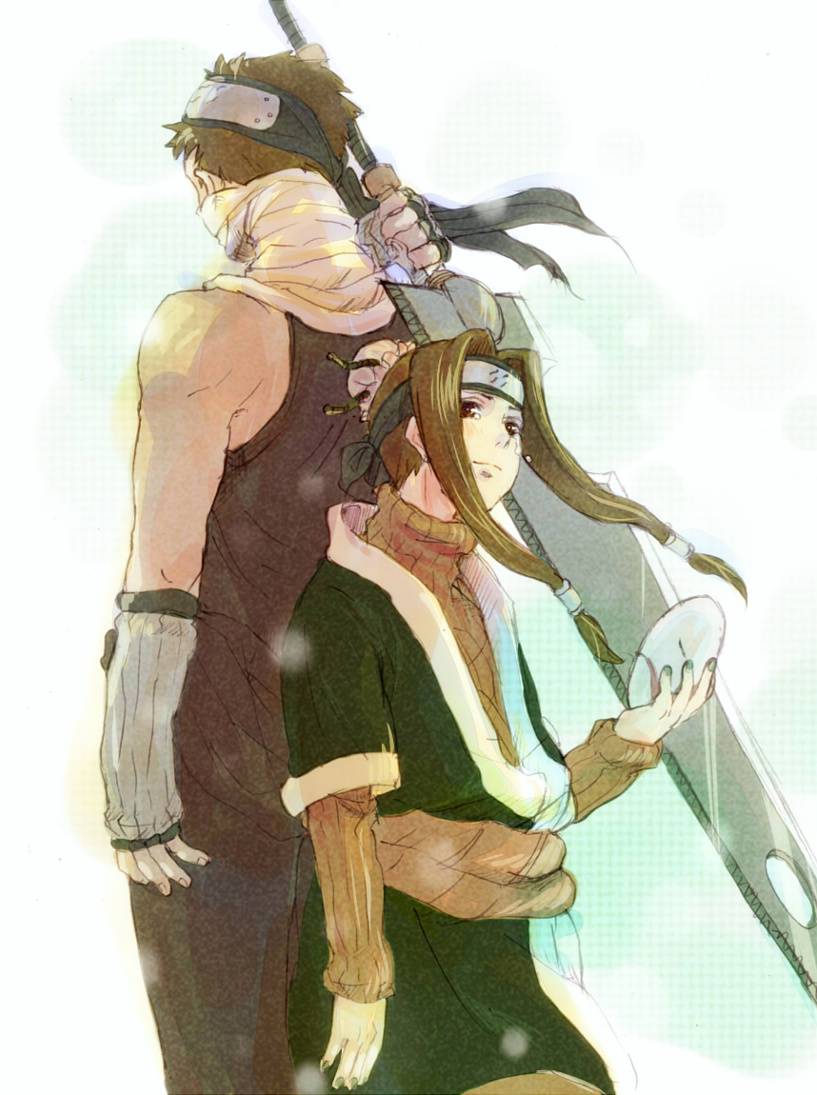 Haku And Zabuza Wallpaper