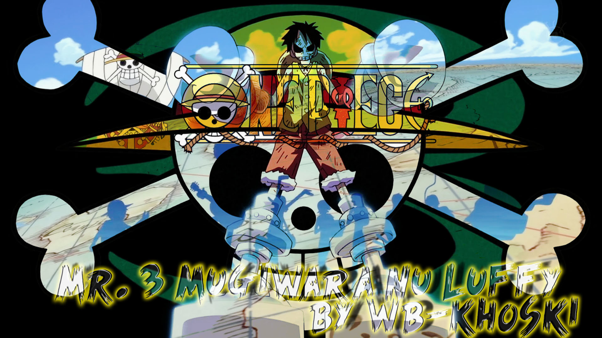 Monkey D. Luffy wallpaper 1920x1080 Full HD (1080p) desktop background