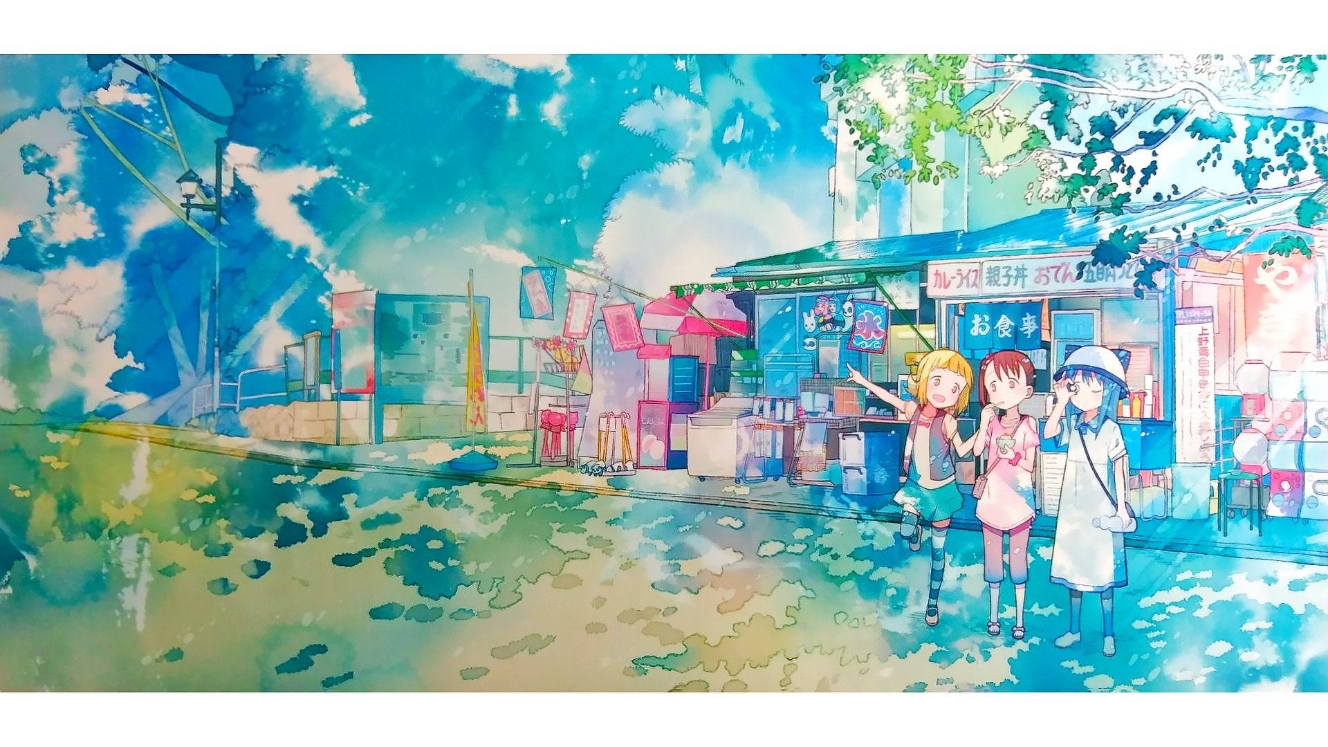 Mitsuboshi Colors Blu Ray Artwork (1920x1080)