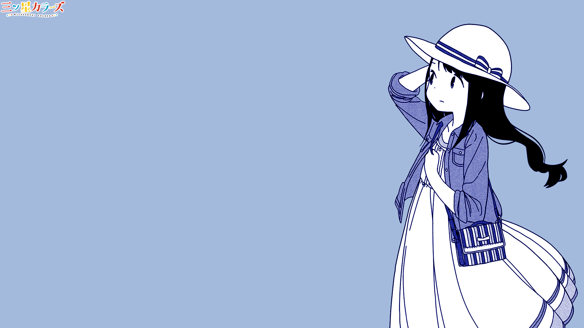 Wallpaper, Mitsuboshi Colors, loli 1920x1080