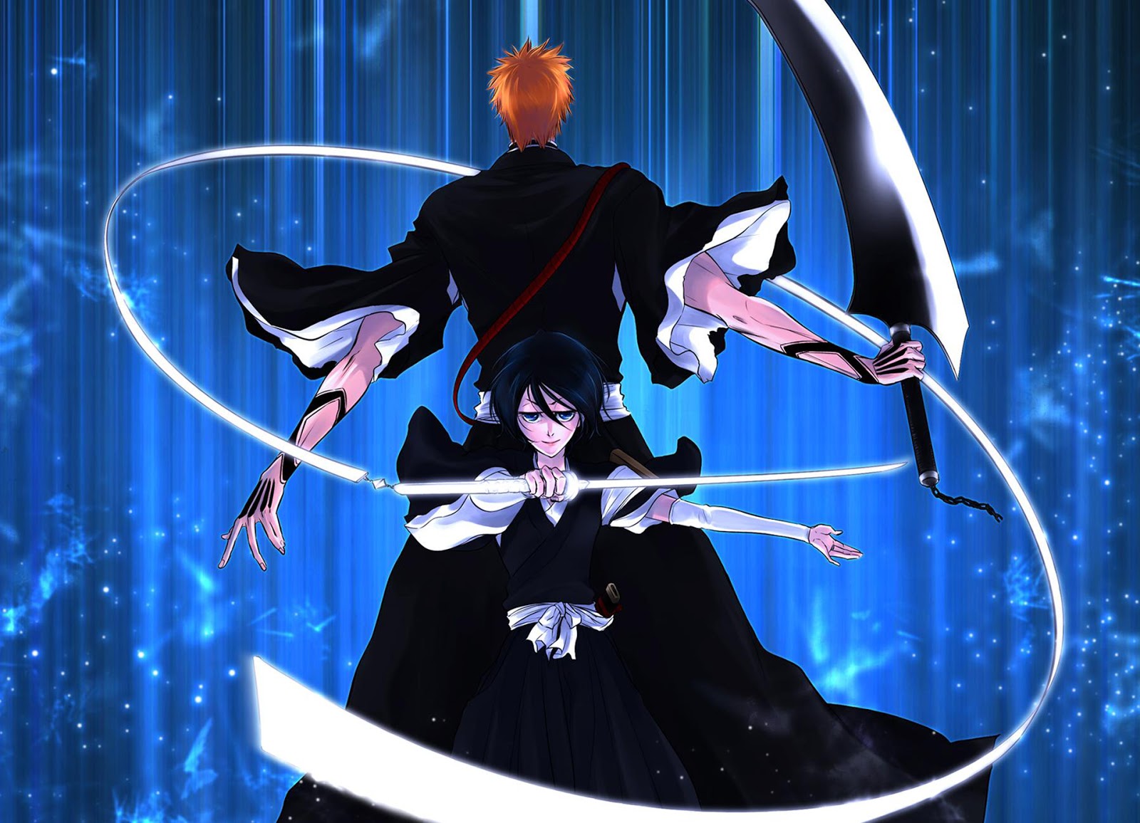 bleach ichigo and rukia wallpaper