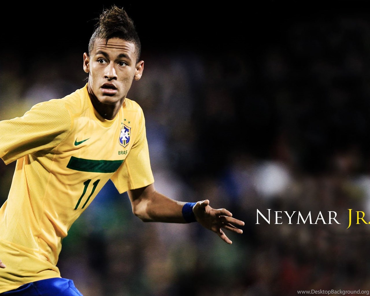 FIFA Neymar Jr In Yellow Jersey Wallpaper Desktop Background