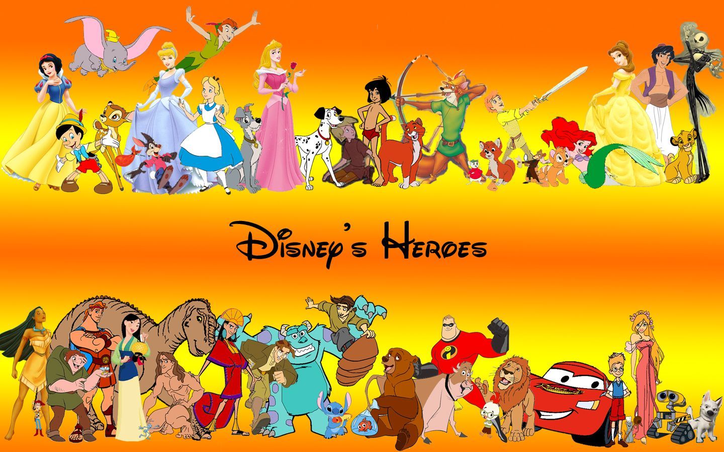 Disney Characters HD Wallpaper Disney Classic Characters