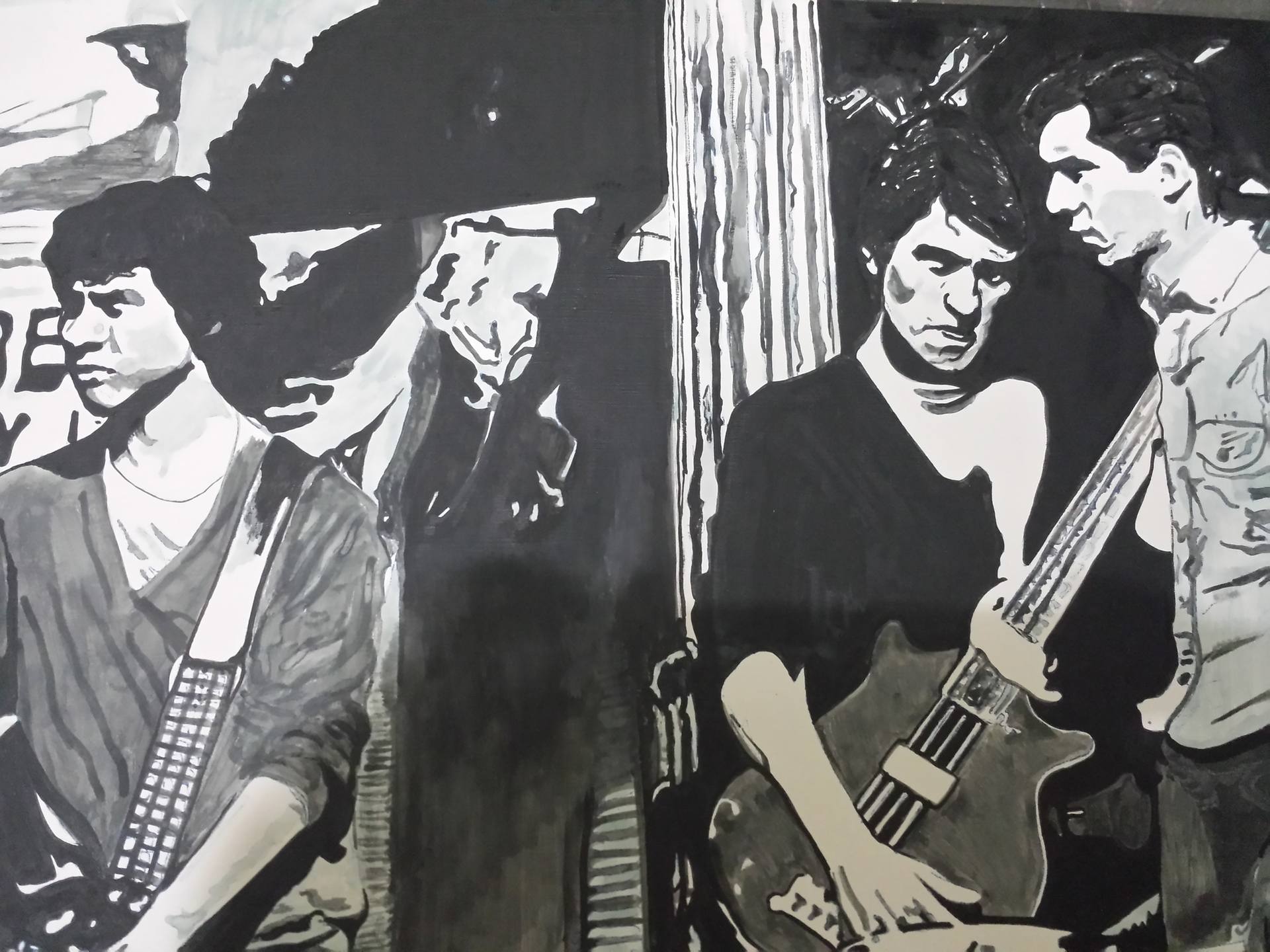 La Voz de los 80's Painting