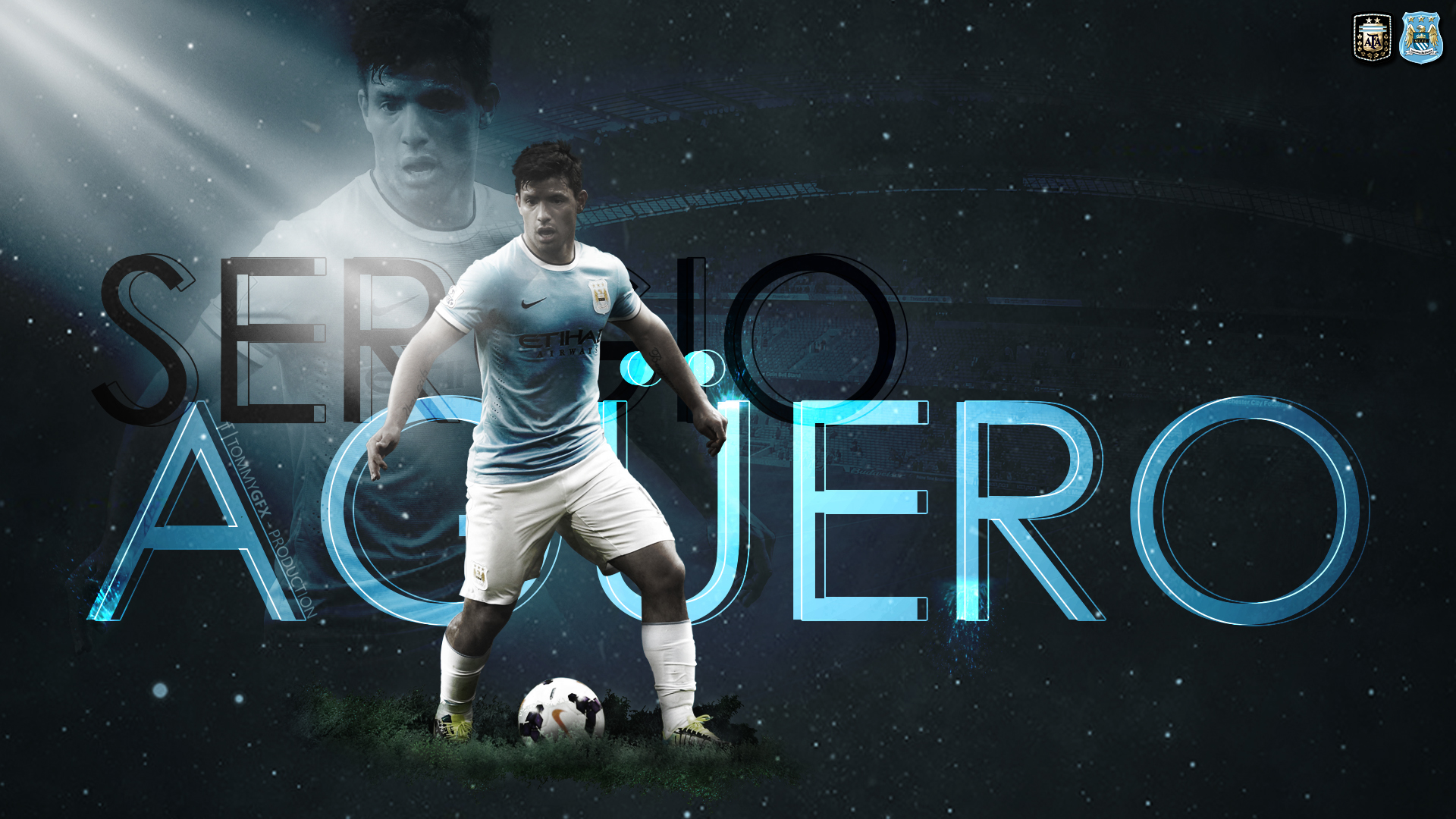 Sergio Agüero HD Wallpaper