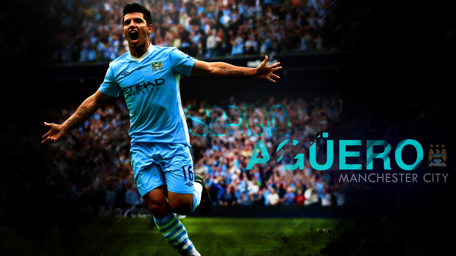 Free download Sergio Aguero Manchester City Wallpaper Download [1600x900] for your Desktop, Mobile & Tablet. Explore Manchester City HD Wallpaper. Manchester United Wallpaper 2015, Manchester United Wallpaper Hd, Manchester City Wallpaper 2015