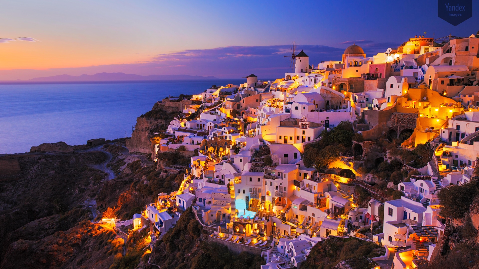 Santorini Wallpaper Qhd
