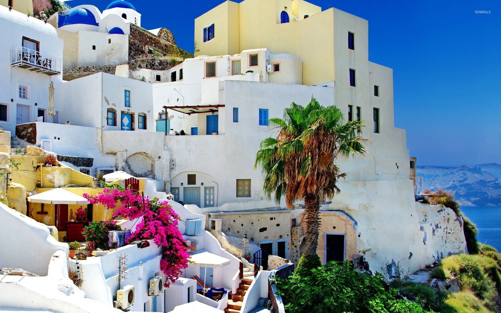 Santorini, Greece wallpaper wallpaper