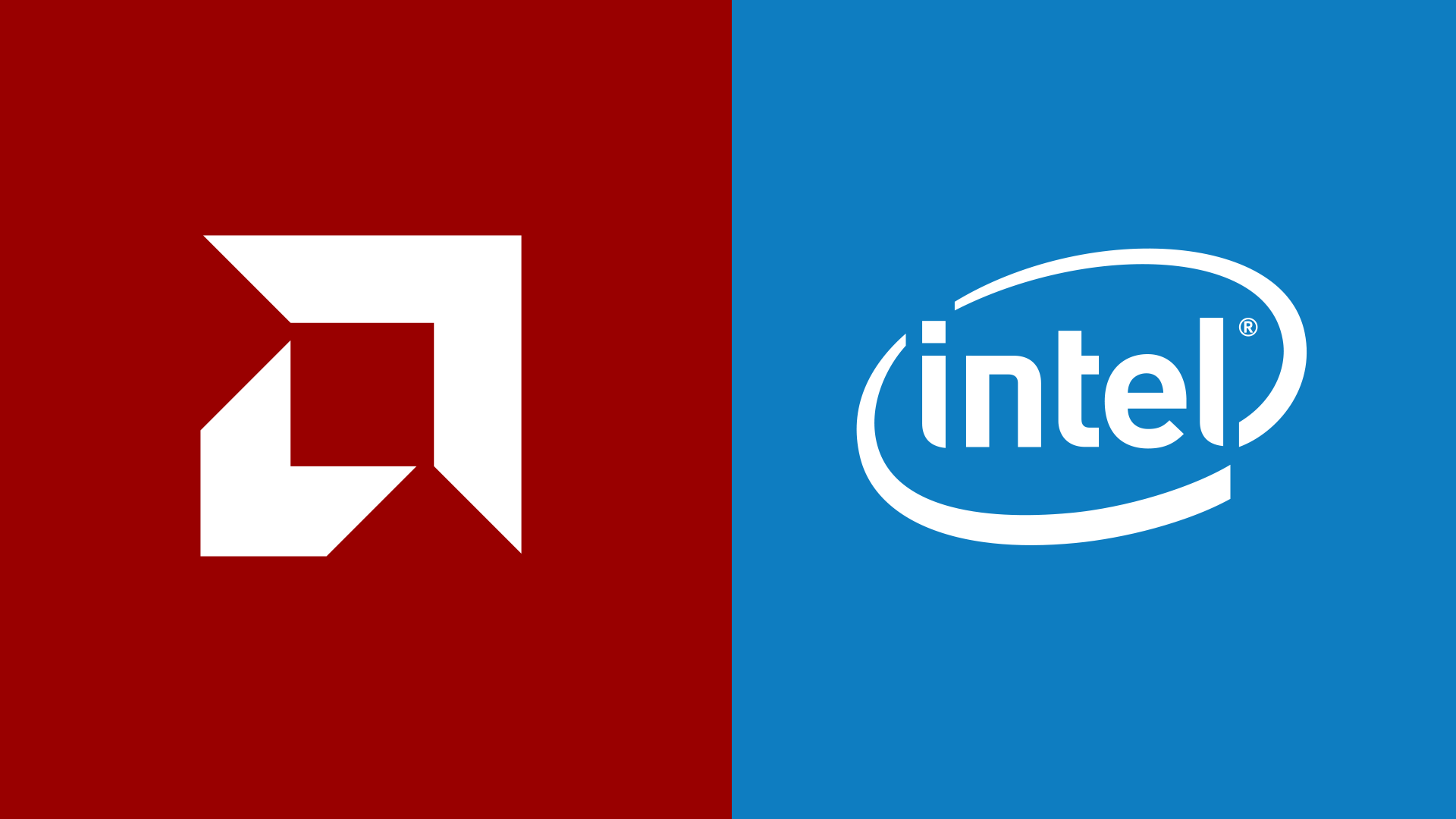 Intel Vs Amd Logo