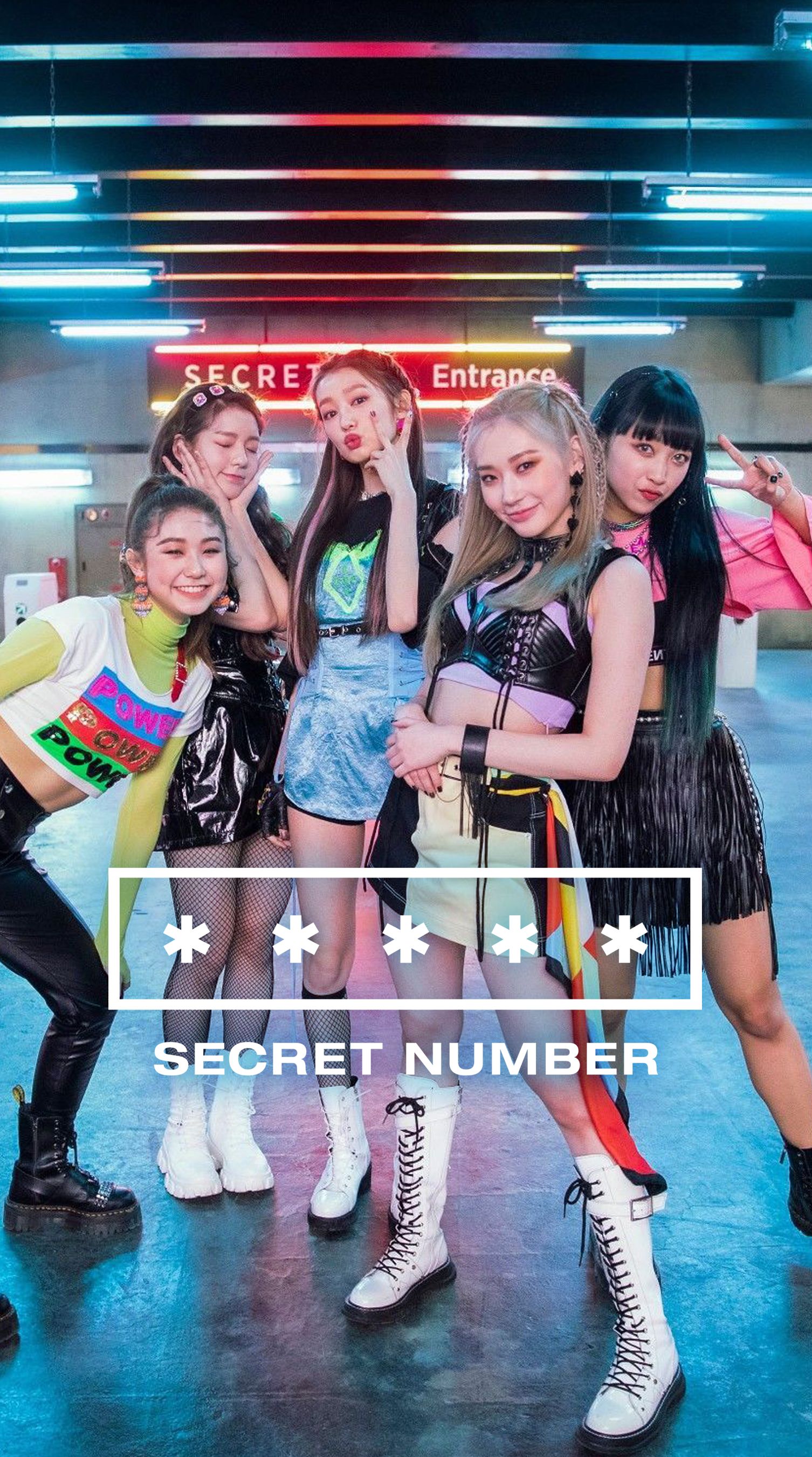 Secret Number K Pop Group Mobile Wallpaper. Secret Number, Kpop Girls, Kpop Girl Groups Outfits