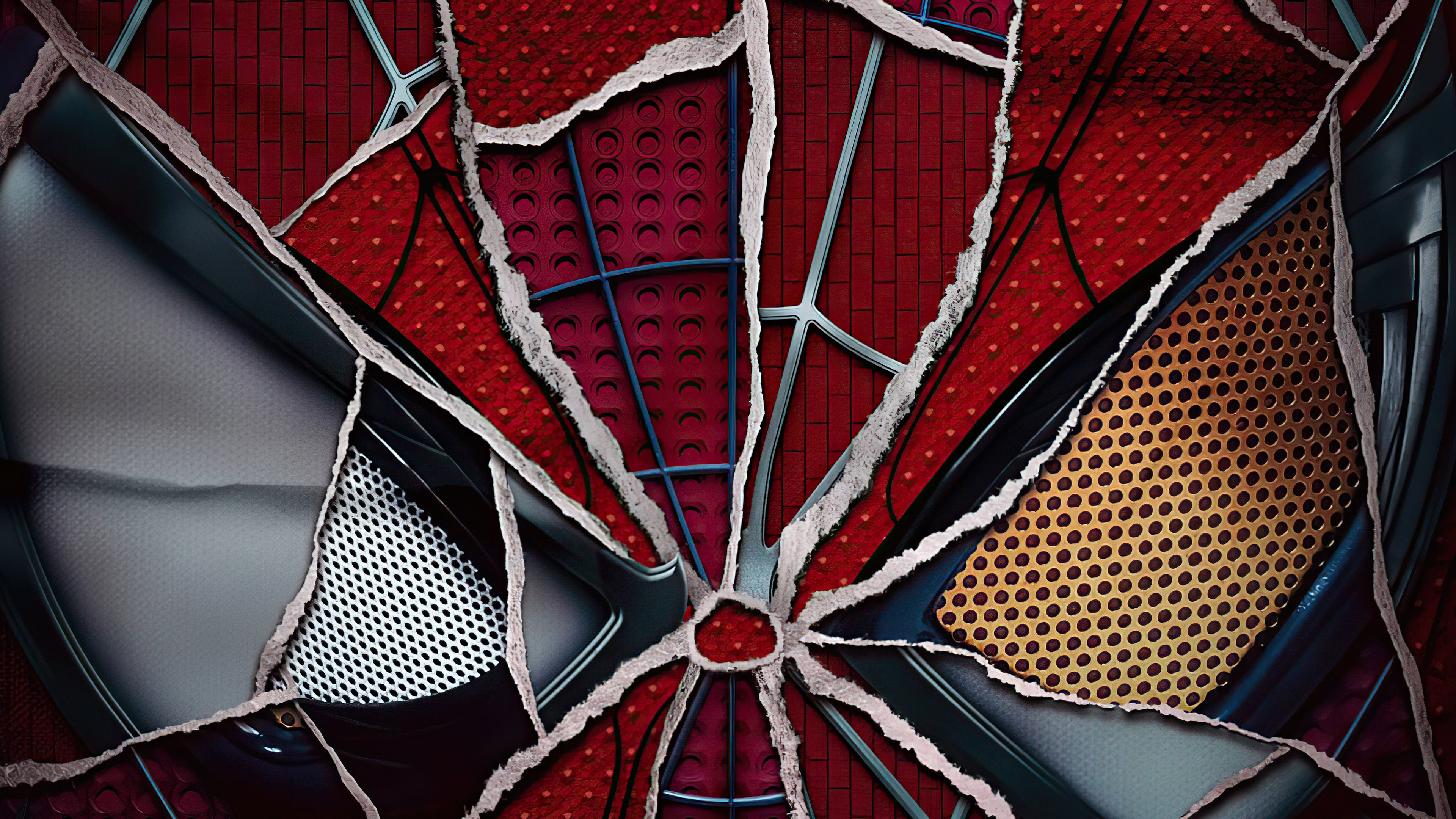 Spiderman No Way Home Broken Mask 4k, HD Superheroes, 4k Wallpapers, Image, Backgrounds, Photos and Pictures