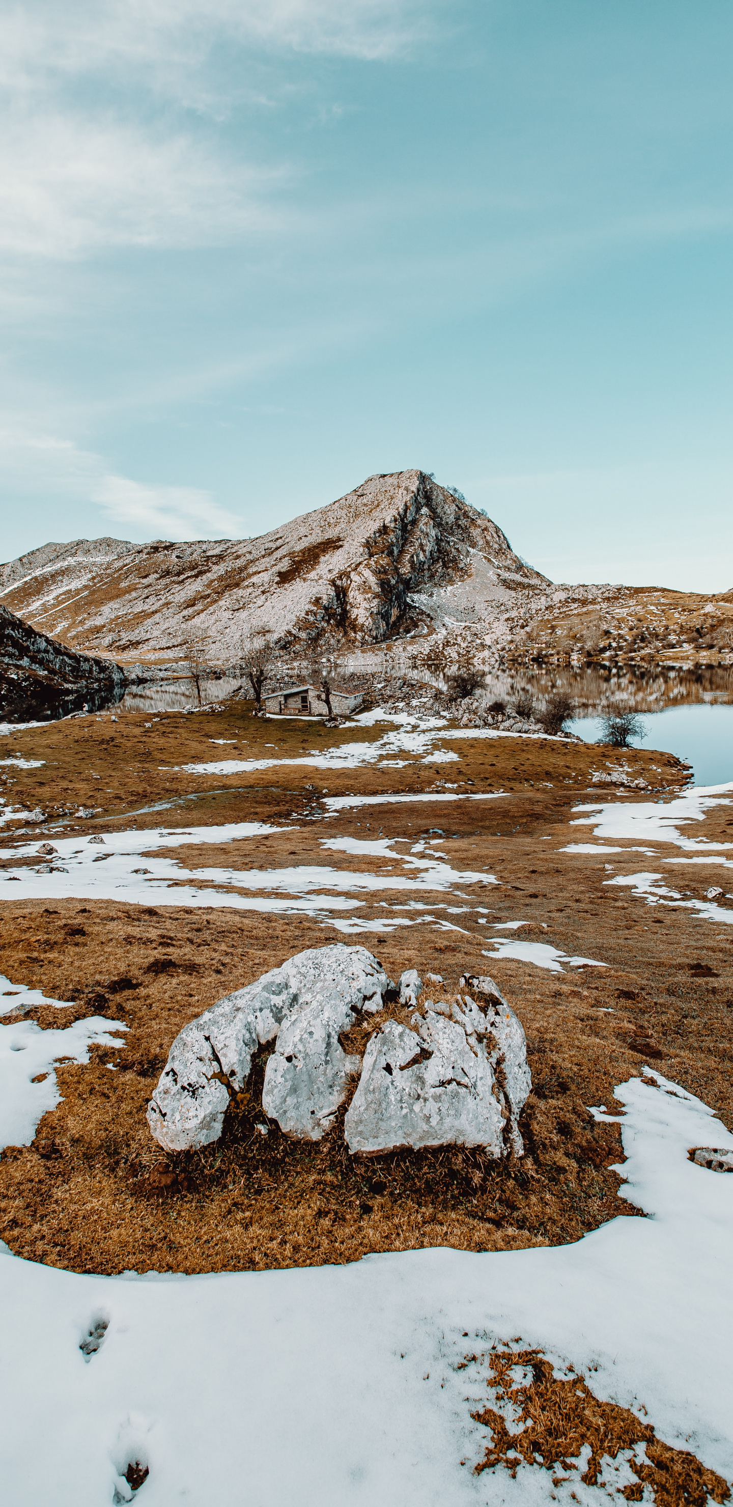 Download Winter, hills, landscape, nature wallpaper, 1440x2960, Samsung Galaxy S8, Samsung Galaxy S8 Plus