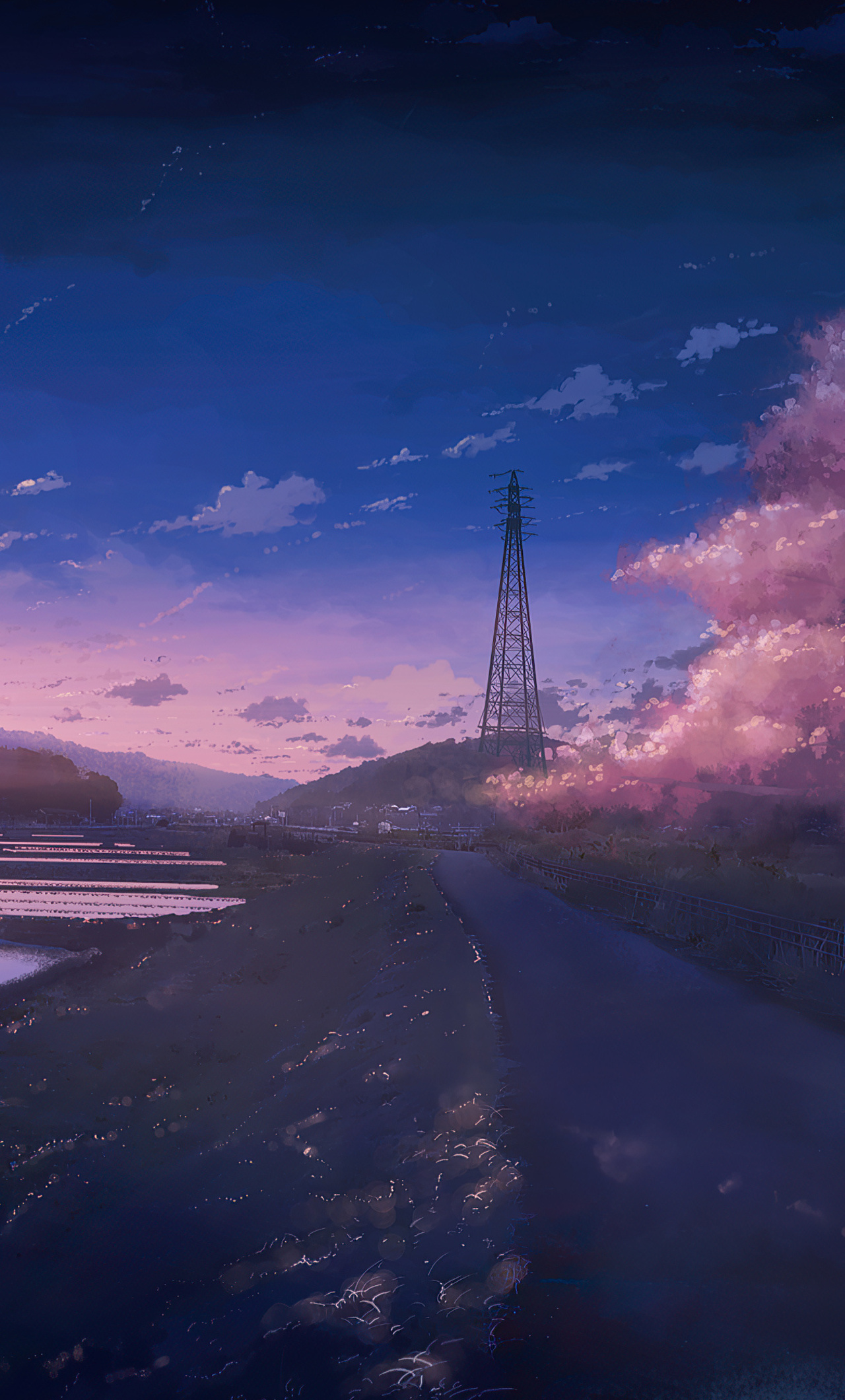 Wallpaper ID 438196  Anime Landscape Phone Wallpaper Bird Cloud Sky  750x1334 free download