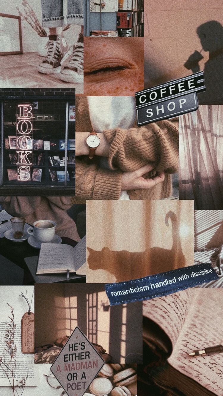 Aesthetic Tumblr Brown Wallpaper