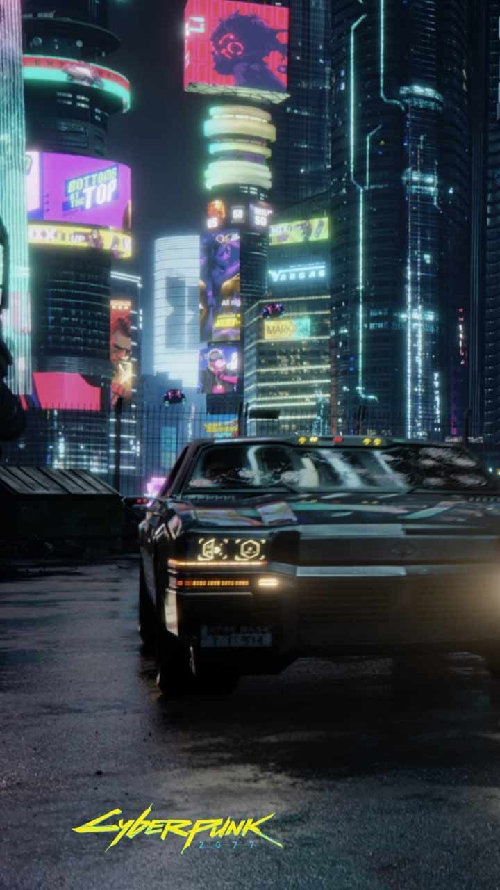 Android Cyberpunk Wallpaper Phone