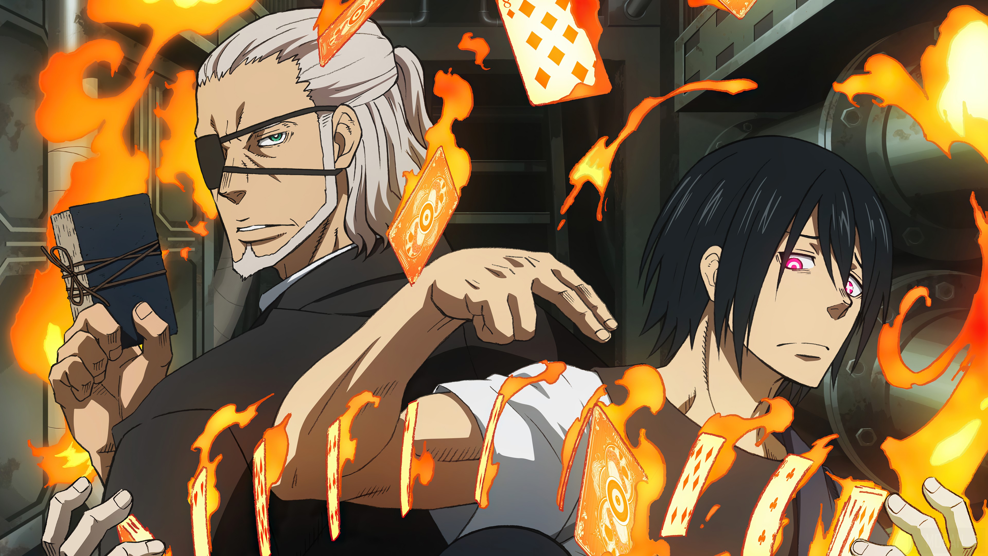 Fire Force poster with Benimaru and Joker Jdrzj - Illustrations ART street