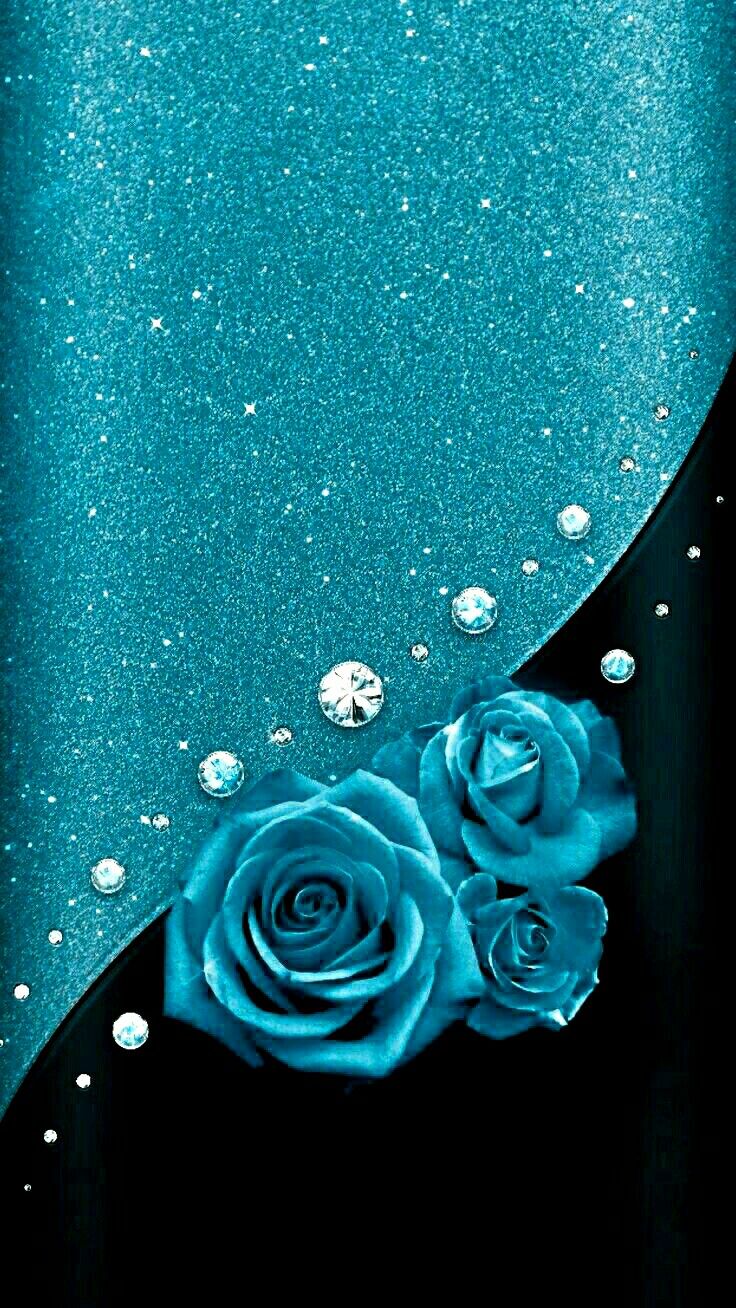 Blue Crystal Rose Wallpapers - Wallpaper Cave