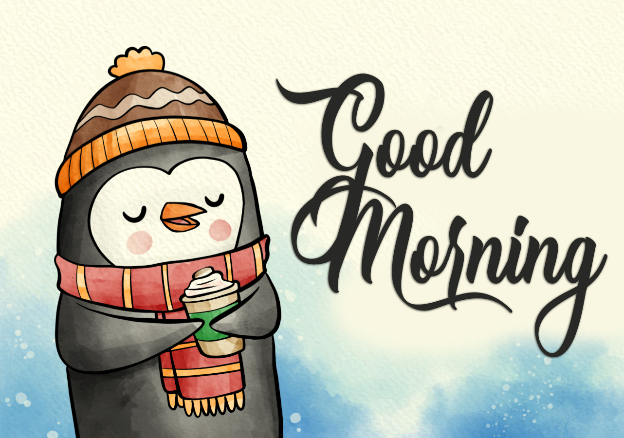 Cute Winter Good Morning Wallpaper Good Morning Image