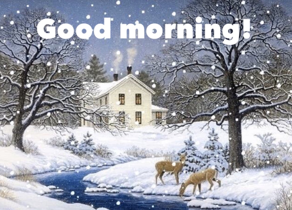Good Morning Winter Tuesday Image