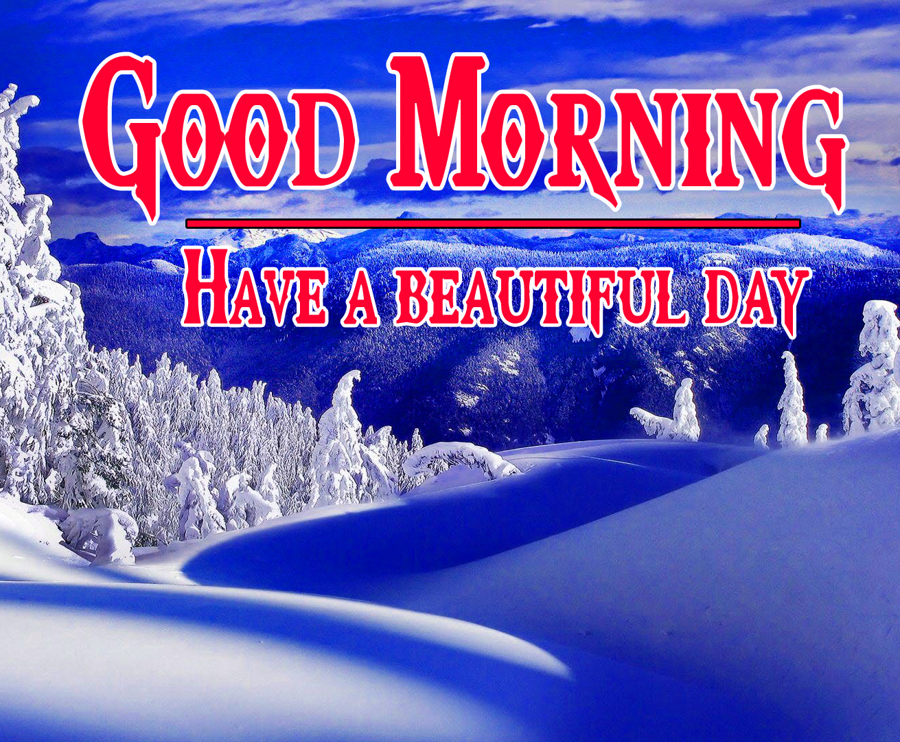 Winter Good Morning Image Wallpaper Pics HD Download