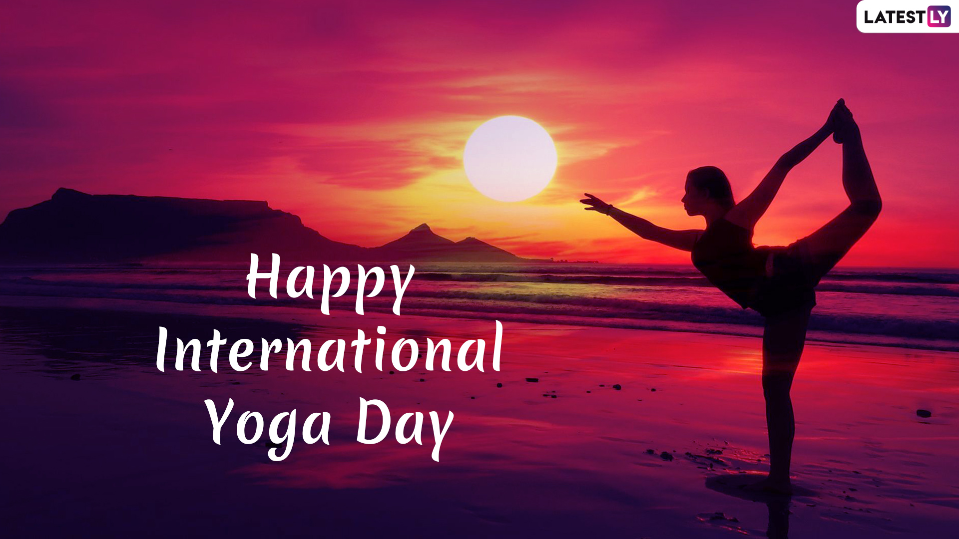 International Yoga Day 2019 Image & HD Wallpaper With Quotes for Free Download Online: Wish Happy Yoga Day With GIF Greetings & WhatsApp Stickers
