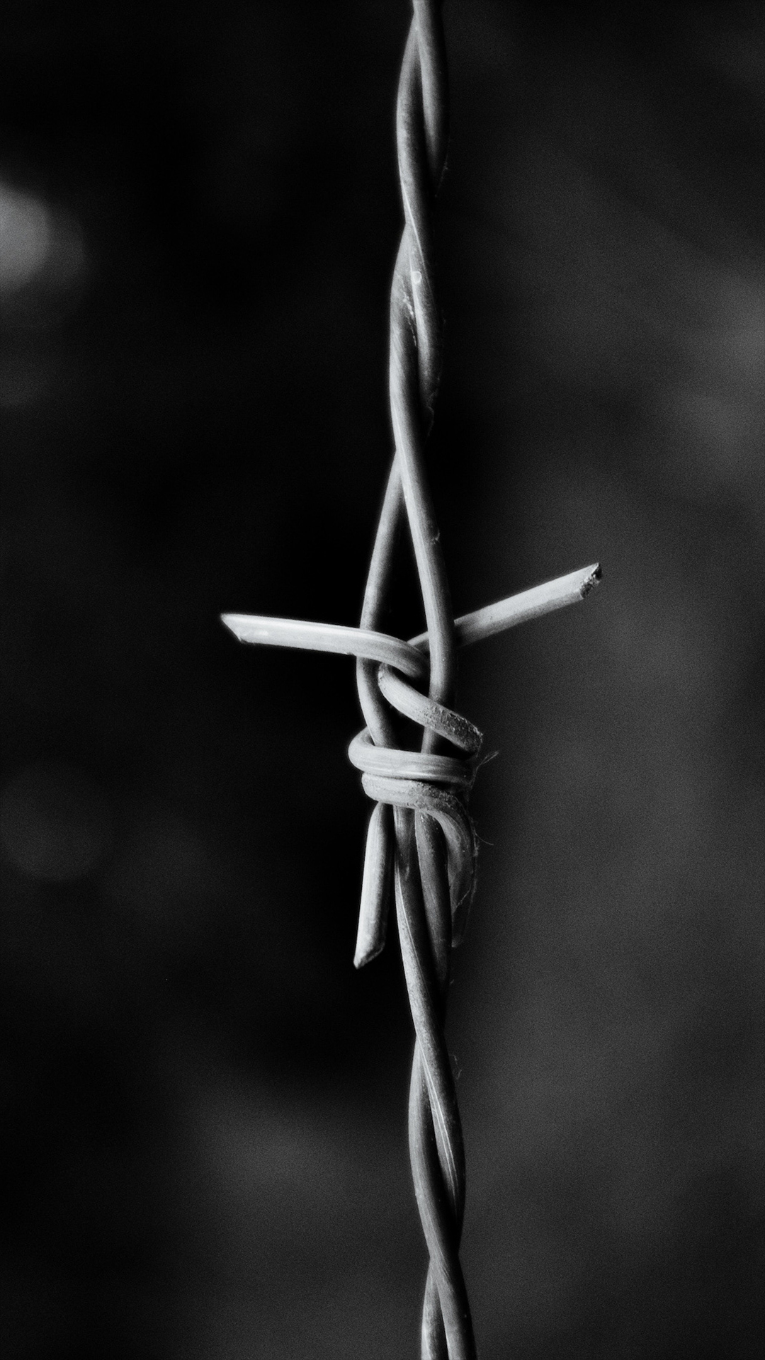 Barbed Wire Phone Background